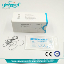 Non absorbable Silk Braded Surgical Suture